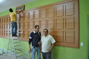 <b>Galeria dos Presidentes da Câmara ganhou painel</b>