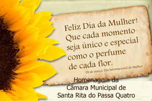 FELIZ DIA DA MULHER