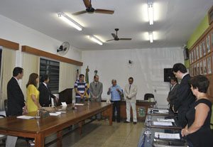 Câmara Municipal recebeu visita de Pastores