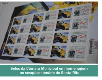 Selos postais e novas bandeiras celebram o sesquicentenário